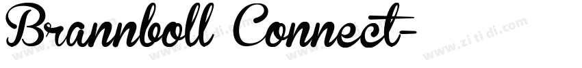 Brannboll Connect字体转换